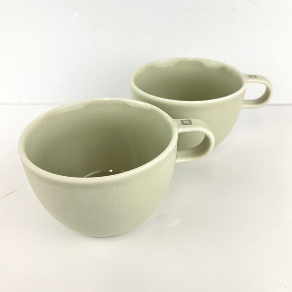 Nespresso Expresso Coffee Cups Set of 2 Big Game Collection D2218 - Picture 3 of 6